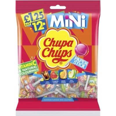 Chupa Chups Mini lízanky vitamín C 18 x 6 g