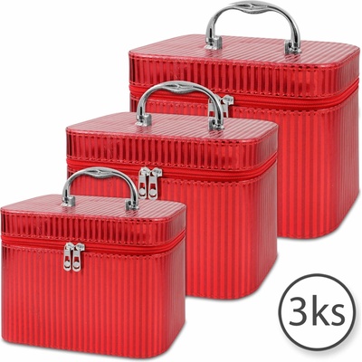 FunPlay 1150 organizér pro šperky a kosmetiku červený