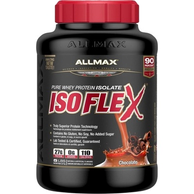 Allmax Nutrition IsoFlex | Pure Whey Isolate ~ Truly Superior Protein Technology [2272 грама] Шоколад
