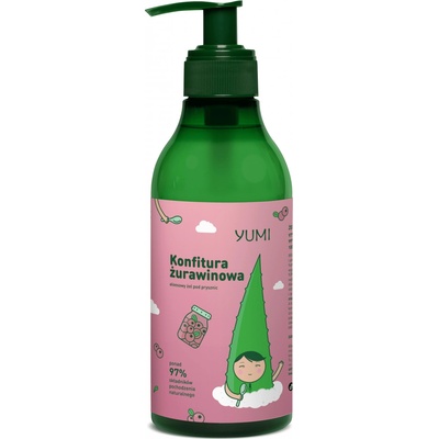 Yumi aloe sprchový gél s vôňou brusnicového džemu 400 ml