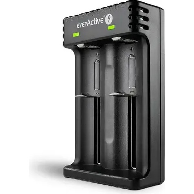 EVERACTIVE Зарядно устройство за LiIon батерии 3, 7v CR18650, CR123, 14500 2 гнездa USB micro LC-200 EverActive (EVER-C-LC-200)