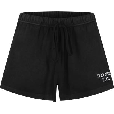 Fear of god essentials Къси панталони FEAR OF GOD ESSENTIALS Hevay Jersey Running Shorts - Black