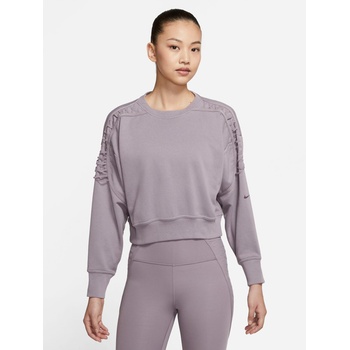 Nike Блуза w thrma flc crop lc ls