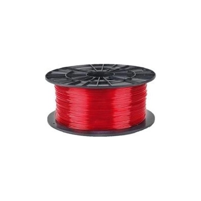 Filament PM PETG 1,75mm transparentná červená, 1 kg