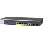 NETGEAR GS510TPP 10 Port Gigabit Ethernet LAN PoE Switch Smart (Managed Network Switch with 8X PoE+ 190W, 2X 1G-SFP, Desktop or 19 Inch Rack Mount, ProSAFE Lifetime Warranty) - GS510TPP-100EUS (GS510TPP-100EU