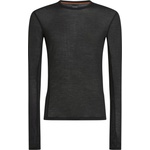 Icebreaker Мъжко мериносово термобельо Icebreaker Merino 75 Cool-Lite Featherlight L/S Crewe Longsleeve - Black (014-2380-0111)