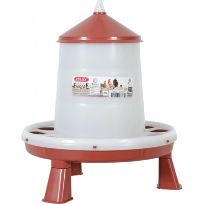 Zolux SILO Kŕmidlo stojací červené 2 kg