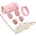 Kiotos BDSM Deluxe 5 Item Kit Pink