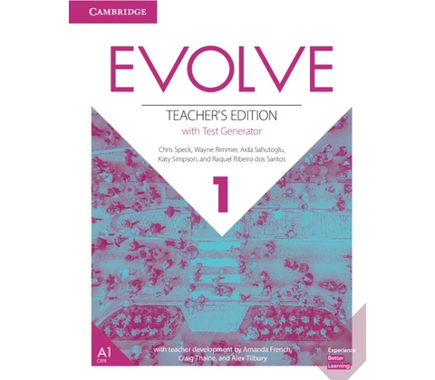 Evolve Level 1 Teacher's Edition with Test Generator