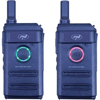 PNI PMR R10-2 Комплект 2 Радиостанции с Micro USB и ASQ (PNI-R10-2)