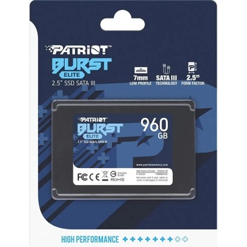 Patriot BURST 960GB, PBE960GS25SSDR