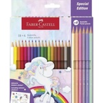 Faber-Castell Faber-Castell: Комплект цветни моливи - 18 + 6 броя (111221)