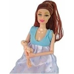 Inni producenci Baby Doll In Pregnant Blue Dress