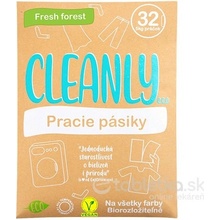 CLEANLY ECO pracie pásiky Fresh Forest 32 ks