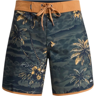 Quiksilver Мъжки бордшорт Quiksilver Surfsilk Scallop 18'' Boardshorts - Black Sundown - размер 36 (US) (050-2571-0117)