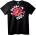 NOONEBRAND Тениска Момиче Разцвет Powerpuff - S, Black