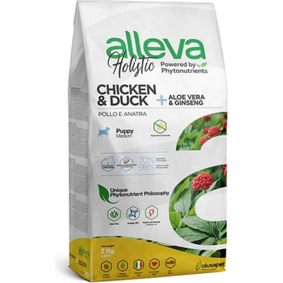Alleva Holistic Puppy Medium Chicken & Duck 2 kg