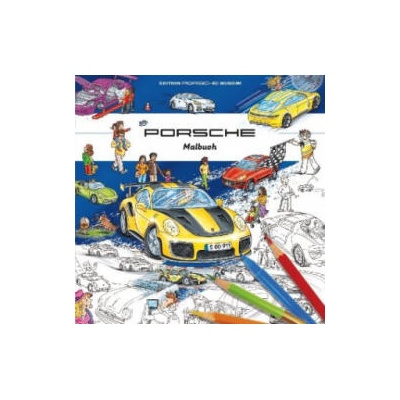 Porsche Malbuch für Kinder | Stefan Lohr