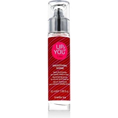 Inebrya Up To You Liss Smoothing Shine озаряващ серум за непокорна и чуплива коса 50 ml унисекс