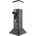 Solight PG05 - Външна лампа с 2 контакта 1xE14/15W/230V IP44 черна (SL1565)