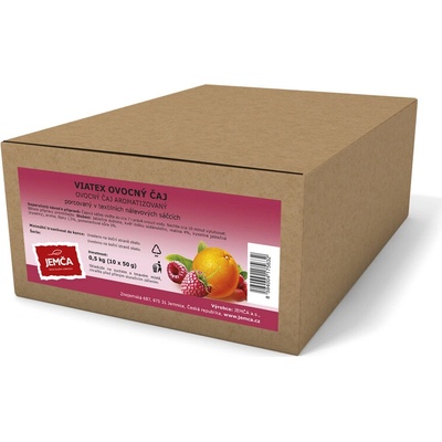 Jemča čaj Ovocný Viatex 10 x 50 g