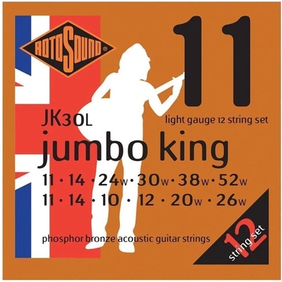 Rotosound JK30L Jumbo King Струни за акустична китара (JK30L)