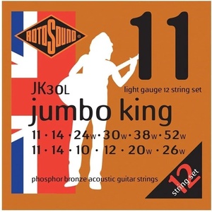 Rotosound JK30L Jumbo King Струни за акустична китара (JK30L)