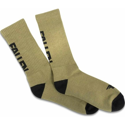 FALLEN Back Logo Sock Green Melee Black