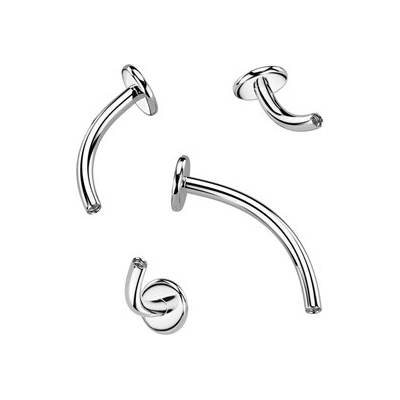 Šperky4U Tyčka k piercingu do pupíku titan - TIT1543-1208