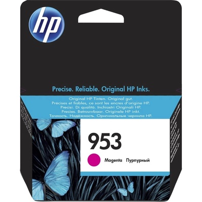 HP 953 originální inkoustová kazeta purpurová F6U13AE