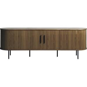 Unique Furniture Кафява маса за телевизор от дъбов декор 180x56x45 cm Nola - Unique Furniture (48292932)