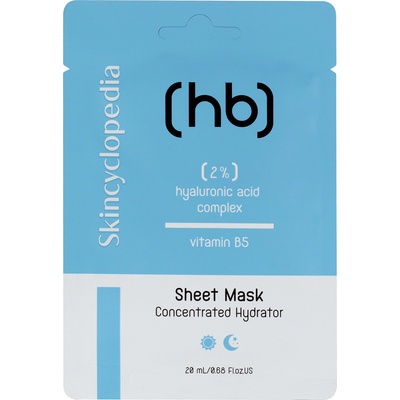 Skincyclopedia SКINCYCLOPEDIA Sheet Mask Ha Маска за лице дамски 20ml
