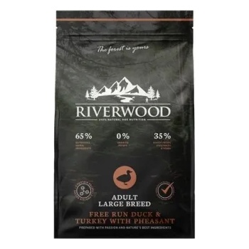 Riverwood Large Breed Adult - Пълноценна хипоалергенна суха храна за израснали кучета от големи и едри породи с патешко месо, 2 кг