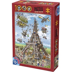 D-Toys - Puzzle Eiffel Tower - 1 000 piese