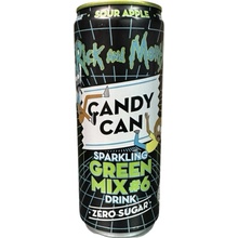 Candy Can sycená limonáda bez cukru s příchutí jablka 330 ml