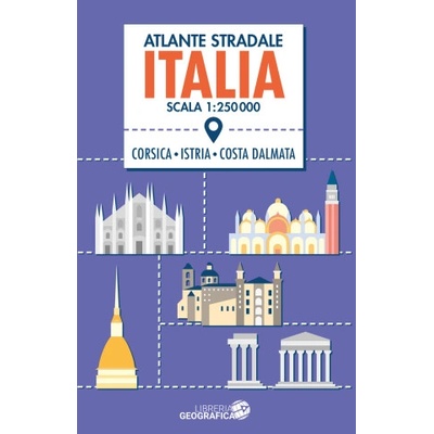 Atlante stradale Italia 1: 250.000. Con Corsica, Istria e Costa dalmata