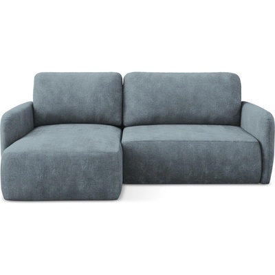 makamii Сиво-син шенилов разтегателен ъглов диван с място за съхранение (ляв ъгъл) Lilo - Makamii (LILO_LCF_61_P1_C4)