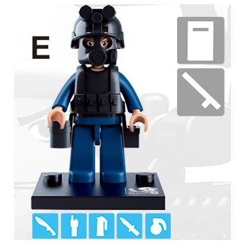 Sluban B0586E Figurky Policajti a zloději 1 ks