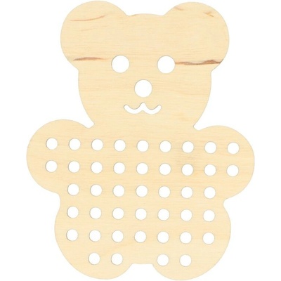 Natana šablóna na vyšívanie macík 8x10cm