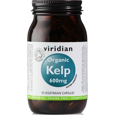 Viridian Organic Kelp 600 mg 90 kapsúl