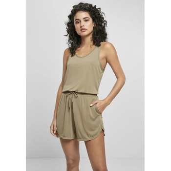 Urban classics Modal sleeveless romper - Green (Green Khaki)