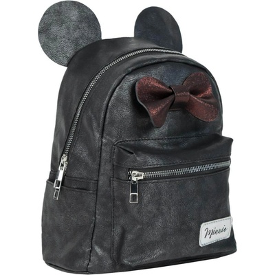 Cerda КОЖЕНА ЕЖЕДНЕВНА РАНИЦА ЧЕРНА 28 СМ minnie