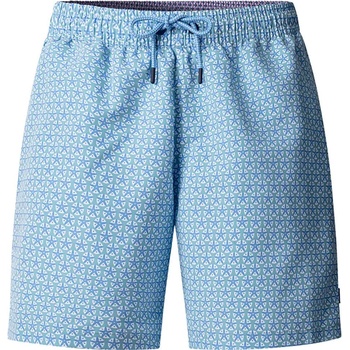 Hackett Бански гащета Hackett Seashell swimming shorts - Blue (Sea Green)