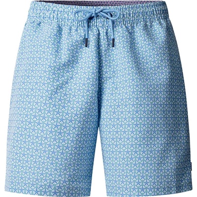 Hackett Бански гащета Hackett Seashell swimming shorts - Blue (Sea Green)