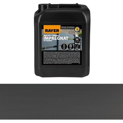 Impregnace na dřevo Rayer Grafit 10 l