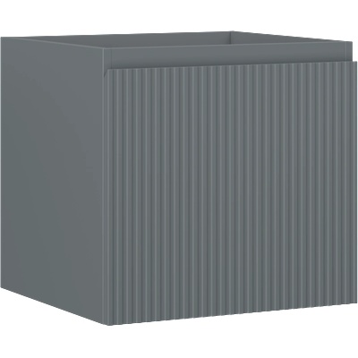 Mexen Rivel баня шкаф под мивка 50 см, 1 чекмедже, с вдлъбнатини, графит мат - 91A20-05047-1-BF66 (91A20-05047-1-BF66)