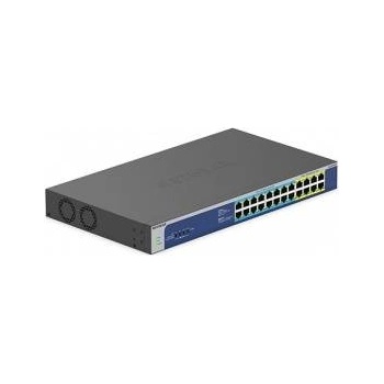 NETGEAR 24-PORT GB UNMGD POE ++ SWITCH GS524UP, Unmanaged, Gigabit Ethernet (10/100/1000), Full duplex, Power over Ethernet (PoE), Rack mounting