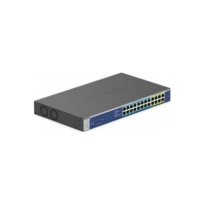 NETGEAR 24-PORT GB UNMGD POE ++ SWITCH GS524UP, Unmanaged, Gigabit Ethernet (10/100/1000), Full duplex, Power over Ethernet (PoE), Rack mounting