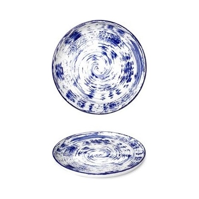 Mělký talíř Optimo modrý 20 cm, porcelán, 6 ks 100030962