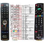 GENERAL PANASONIC N2QAYB000807 - съвместимо дистанционно управление на марката General (N2QAYB000807) Дистанционно